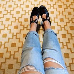 Naot Size 41 Black Mary Jane Heels